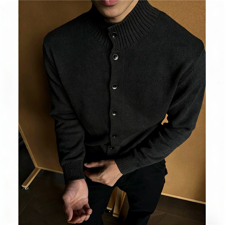 美式休闲纽扣毛衣针织衫开衫W7045-特P55，男装针织衫/毛衣，星座1212