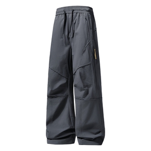 春款美冲锋裤男户外机能风登山运动裤高街设计感休闲裤AK0251-P53图片