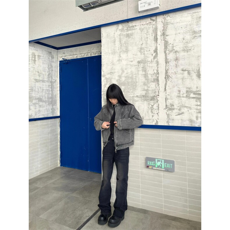 【有货】JN2107LL-特P80cleanfit美式复古水洗解构工装牛仔夹克,男装夹克,星座1007（原301D）