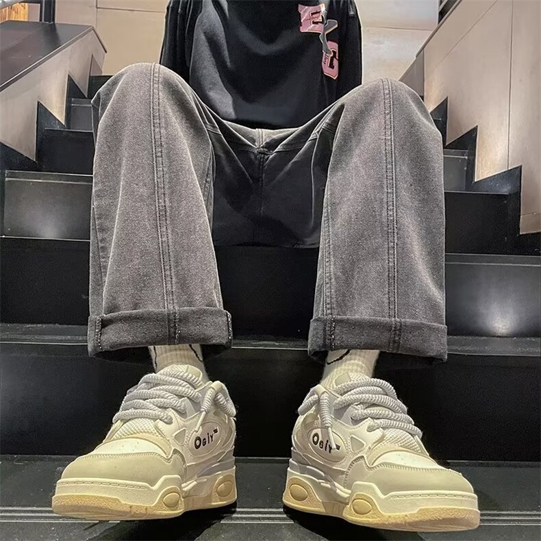 美式牛仔裤男款秋季长裤潮N772P50,男装牛仔裤,星座1116-2