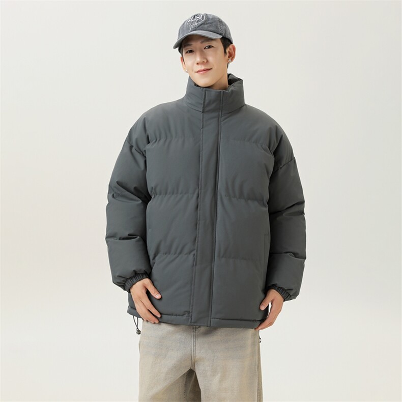 现货 抖音得物可供视频 冬季三防加厚羽绒棉衣外套面包棉服WM1266图片