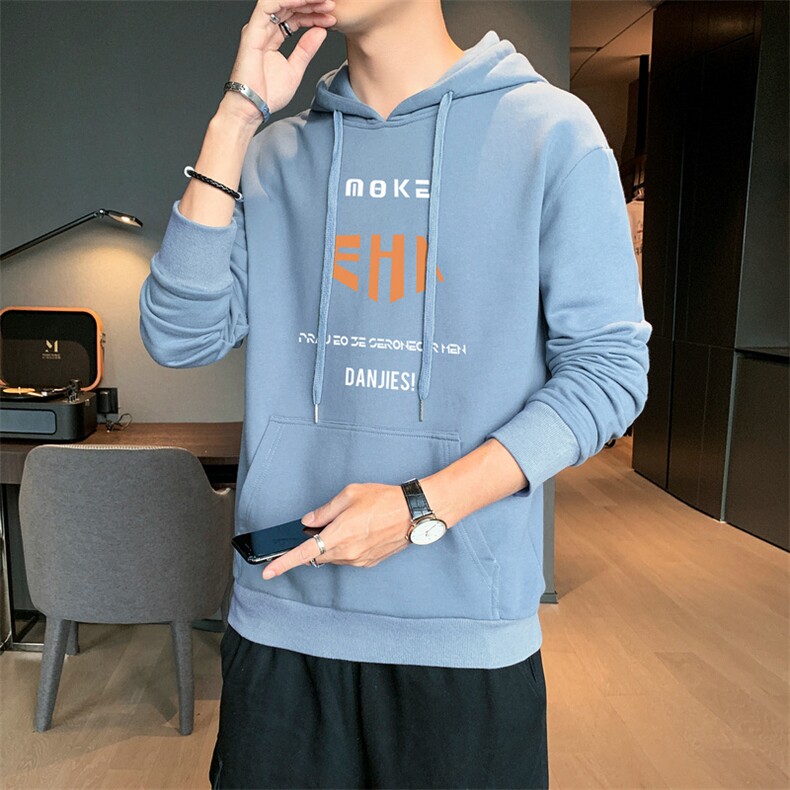 卫衣男春秋季韩版运动休闲潮流青少年连帽衣服DF173T,男装卫衣,电商A102