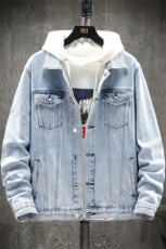 挂拍男士外套秋季新款韩版ins潮流上衣服牛仔夹克秋装9155-P85，男装夹克，电商A318