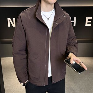 店主风新款夹克外套男春秋休闲百搭时尚立领男士夹克N818-P72图片