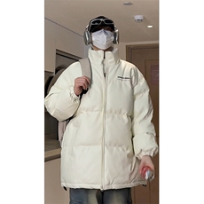 冬季皮棉衣男立领宽松男士休闲棉服棉袄潮流机车A266-PY2101-P80，男装棉衣，电商A266