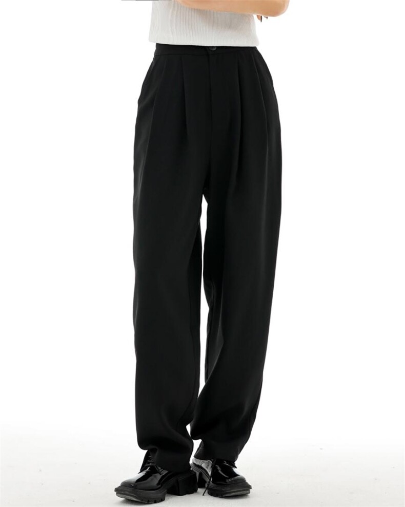 现货设计感百搭西装裤，女装休闲裤，尤鱼 YOOYUU