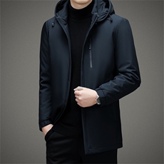 BAMJ-89055钱塘2020-2冬季厚款商务休闲中年男士简约羽绒服P200，男装羽绒服，钱塘207-2