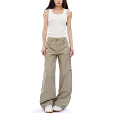 美式多口袋工装牛仔裤男女新款宽松阔腿高腰显瘦拖地裤MK1322P56，男装牛仔裤，星座1013-5