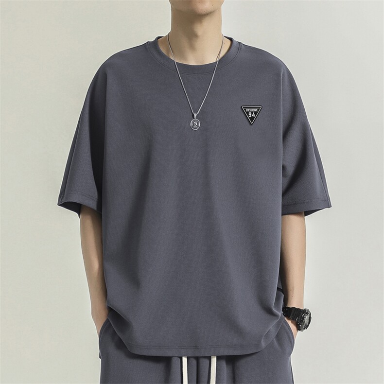 运动服男士夏季速干休闲篮球服夏天t恤短袖帅气TT312-特批-36,男装T恤,星座718
