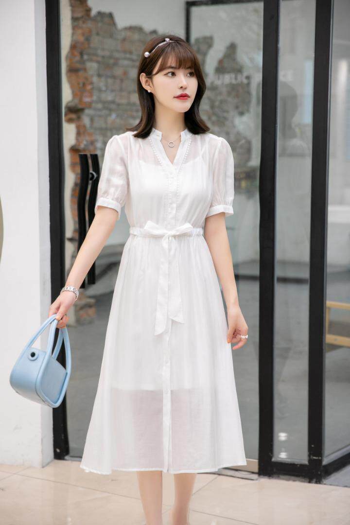 现货）两件套天丝裙，女装，伊娜蕾尔