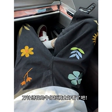B221美式ins高街宽松花朵刺绣七分牛仔裤短裤LK25536-特P45控78，男装牛仔裤，电商B221