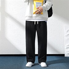 日系2024秋冬款华夫格抽绳束脚运动休闲潮牌卫裤8802-P55控69,男装休闲裤,星座914-3
