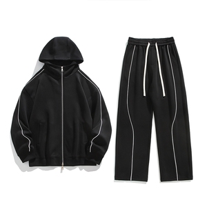 加绒加厚运动服套装W4683JR（加绒）特P60/K8666JR（加绒）特P45图片