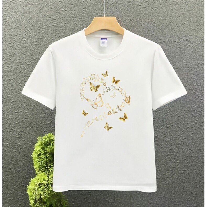 1506/QL4600/P32夏季新款短袖情侣T恤菩萨咒轮印花风半袖潮,男装T恤,星座1506