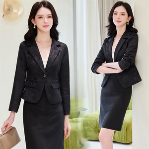 小西装外套女短款2024春秋季新小香风西服坎肩配旗袍裙子外搭开衫图片