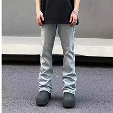707原版质量黑色P21灰色浅蓝色黄泥色蓝色P29微喇牛仔裤，男装牛仔裤，星座506A