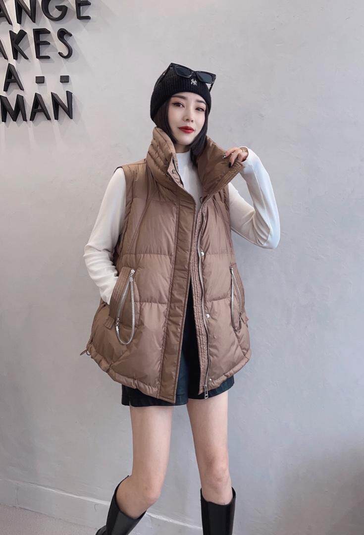 2021冬季新款90绒马甲，女装马甲，曼希野