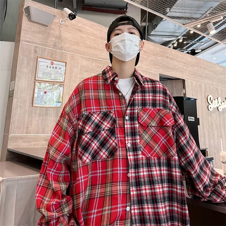 男秋季新款长袖衬衫外套 QC27 P38图片