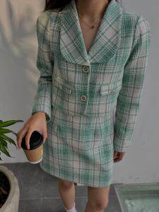 【现货】高级感山茶花小香套装，女装职业装，欧尼蒂