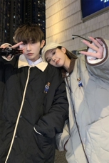 1港风情侣灯芯绒拼接连帽假两件小熊大码M-5XL棉衣8713P135控168，男装棉衣，星座226-2