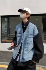 男装夹克2026秋冬季新款呢料毛呢大衣男生外套XZ514-2-F618-P135，男装夹克，星座514-2(原B239)