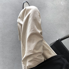 8XL-M特大码冰丝棉麻宽松休闲长裤男高端亚麻灯笼裤太极裤K982P58，男装休闲裤，电商D206-1