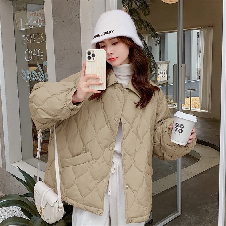 新品五色现货主推转化率高50羽绒服时尚短款-款号T197-P195K288，女装羽绒服，浙宝305