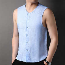 BB7225男士2023年夏季新款百搭背心男无袖商务休闲男装P93，男装背心/马甲，电商B360