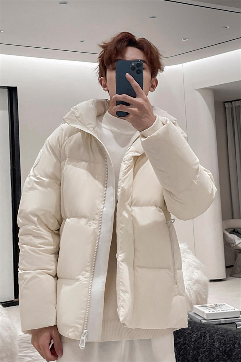 主推中青年羽绒服夹克服男士短款男女大学生创意羽绒外套,男装羽绒服,钱塘723