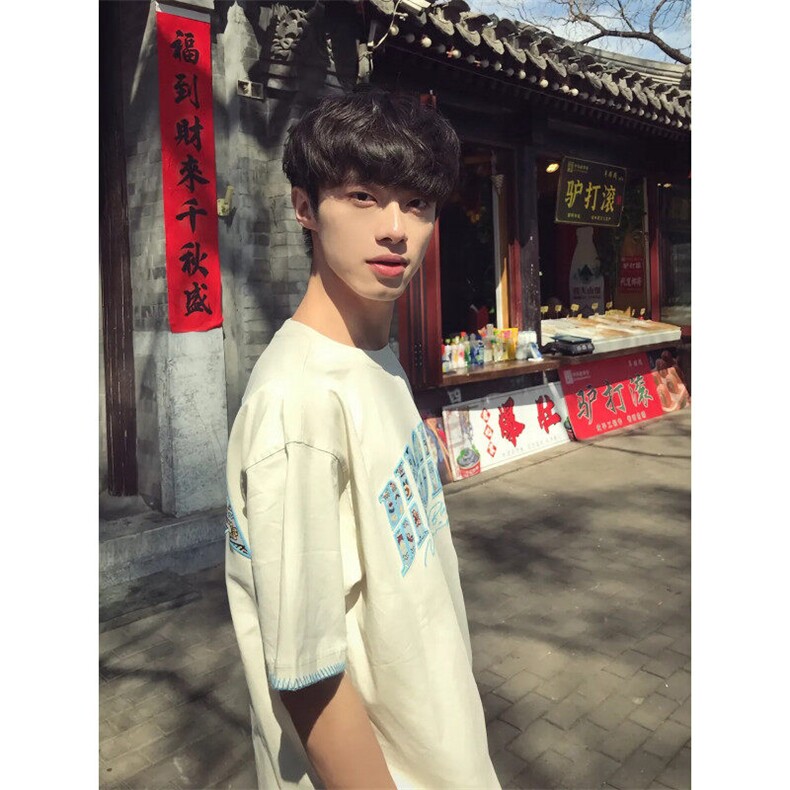 【有货】BK916CC-特P35民族风元素贴布刺绣短袖T恤男女款,男装T恤,星座1007（原301D）