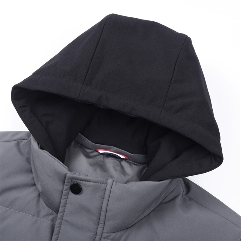 2023年新款冬季男士白鸭绒羽绒服可脱卸帽保暖外套修身马甲背心,男装背心/马甲,电商B360