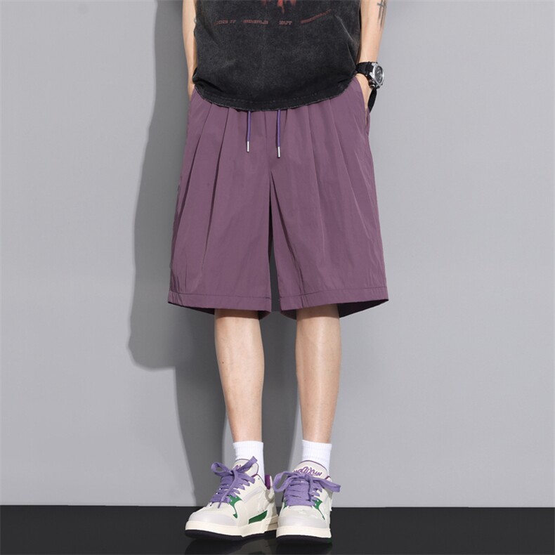 现货 夏季工装短裤男ins潮牌休闲百搭潮流痞帅五分裤D02518-P35图片