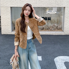 秋装新款现货女士精品短外套2C271-9553-P155K228，女装短外套，2C271