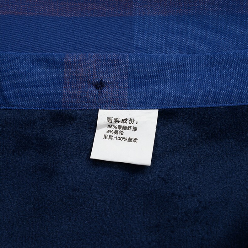 高档秋冬加绒加厚格子衬衣男长袖衬衫加肥加大码XL-9XL1509款P95,男装衬衫,星座802