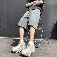 2024美式牛仔裤男款春夏季短裤潮D2135P40，男装牛仔裤，星座1116-2