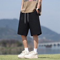 短裤男夏季新款直筒宽松速干沙滩裤薄款休闲五分中裤Q29125-特P25，男装牛仔裤，星座610（原A335）