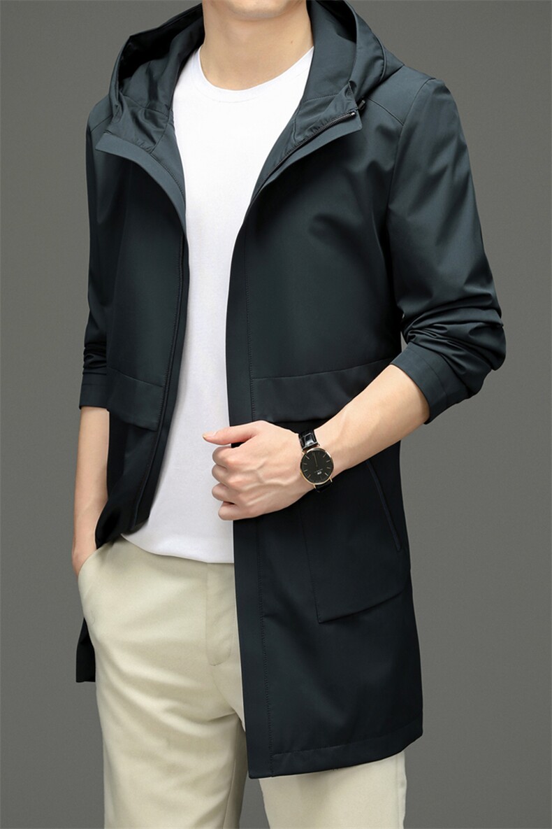 长袖时尚春季上衣单排扣口袋中老年2023年翻领西服SL8968,男装西服,钱塘6003（原4033）