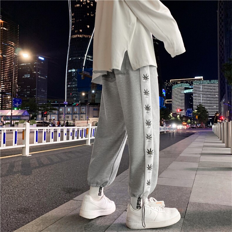 男新款日系针织潮流收脚裤子运动休闲714-1-M002,男装休闲裤,星座1404-3