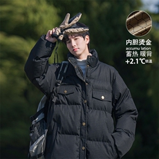 2025韩版潮流ins港风宽松美式痞帅保暖羽绒棉服A170-M872-TP60，男装棉衣，电商A170
