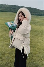 浙宝087钱塘1712A柒柒家大货已出毛领3色小棉衣M63，女装棉衣/棉服，柒柒家