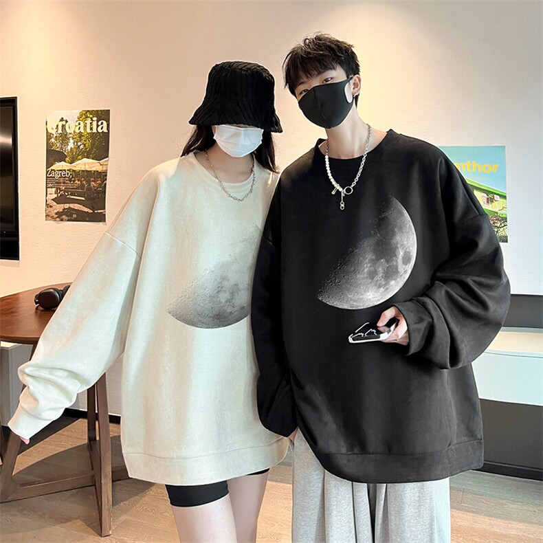 麂皮绒卫衣男大码重磅长袖t恤男JW81426-P35,男装T恤,电商A040