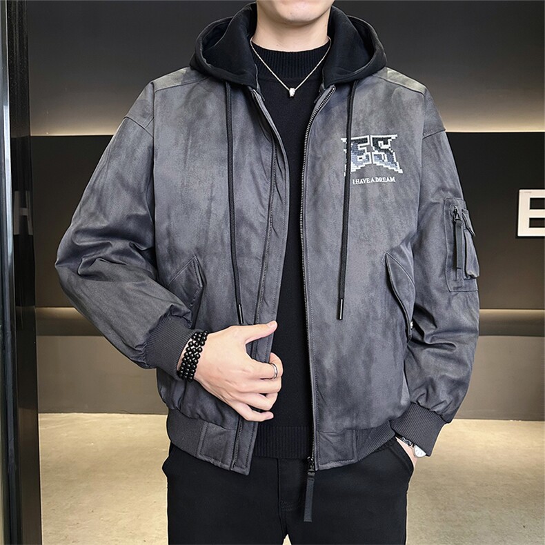 潮牌数据款男士羽绒服标50可拆卸帽保暖上衣B317/8818/P245,男装羽绒服,电商B317