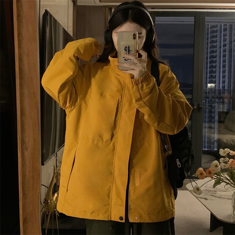 冲锋衣女款2025新款春秋款宽松防风防水户外登山服夹克C837-P100,男装夹克,星座911-2(原星座613-2）