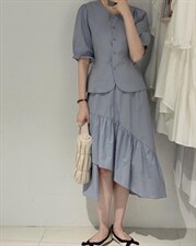 套装，女装职业装，驿谷