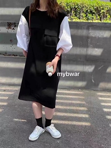 针织连衣裙图片