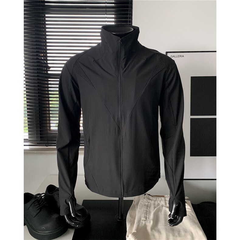 夏季50+防晒速干凉感防晒衣拉链衫情侣薄夹克外套男装S422-特58，男装防晒衣，电商A233-1