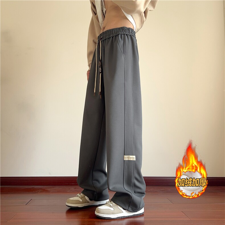 抖音得物品质可束脚百搭休闲卫裤212-2-DY139-特P30 加绒特P35图片