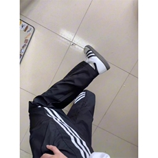 【网图】三条杠条纹速干工装裤男cleanfit冲锋裤子KZU15WW-特P45，男装工装外套，星座1007（原301D）