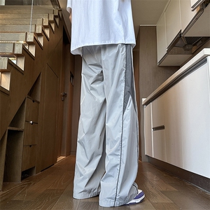 美式复古运动裤2026新款男夏季撞色机能户外宽松冰凉感潮 K32 P58图片
