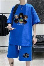 ！2023夏季潮牌男士短袖T恤套装学生一套衣服TZH07P50，男装T恤，电商B220